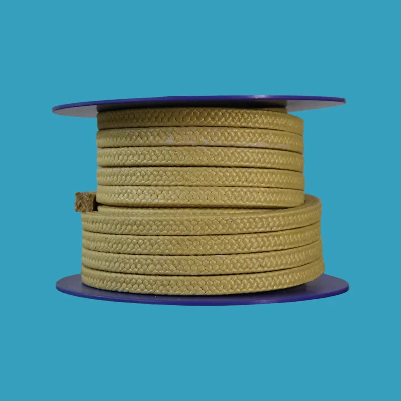 Pacáil PTFE Treisithe Snáithín Aramid